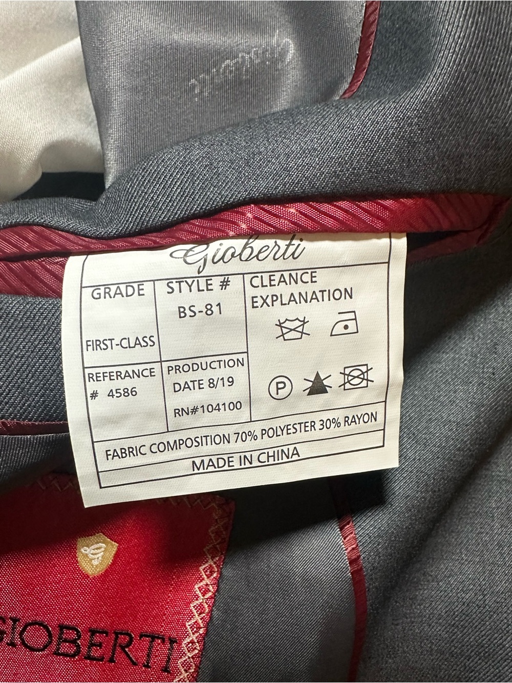 Boys Charcoal 3-Piece Suit with Vest and Shirt - Unbranded - Picture 8 of 9